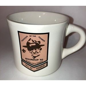 Footsteps of The Founder Roundup Fall 1982 Alamo Area Council Scout USA Mug 8 oz
